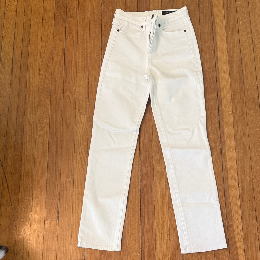 Rag & Bone White Jeans